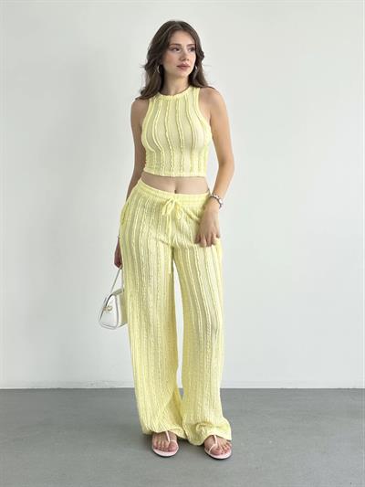 Crop Dikişli Takım