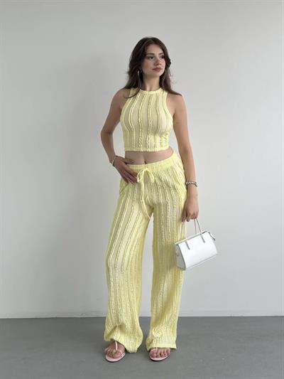 Crop Dikişli Takım