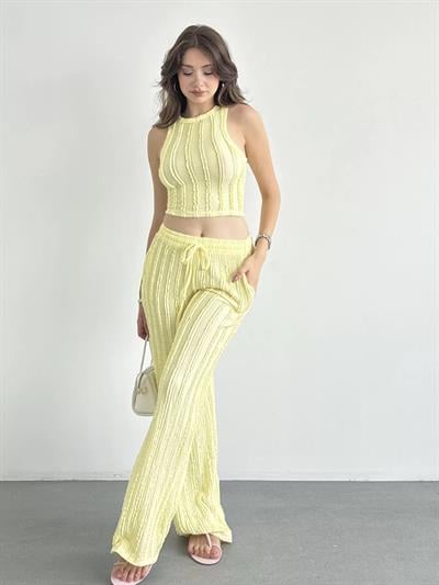 Crop Dikişli Takım