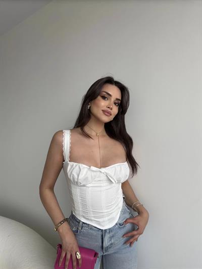 Dantel Korseli Büstiyer