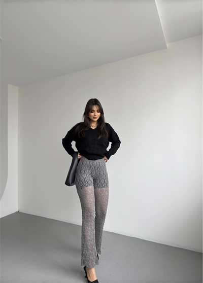 Dantel Palazzo Pantolon