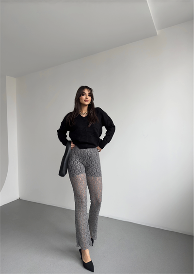 Dantel Palazzo Pantolon