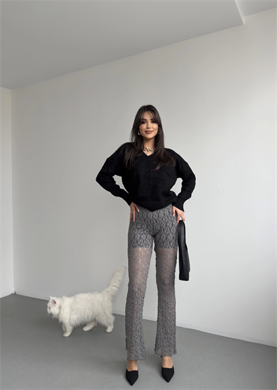 Dantel Palazzo Pantolon