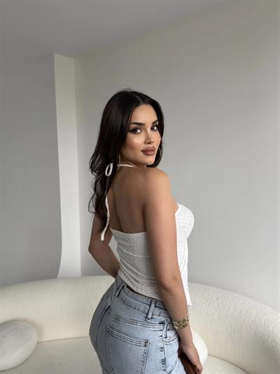 Gofre Straplez Büzgülü Crop