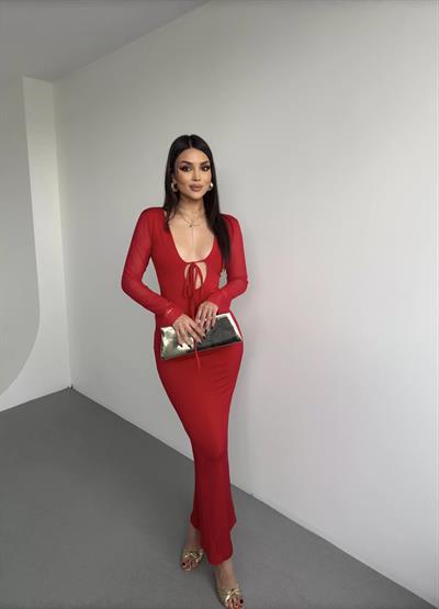 Jessie Premium Uzun Elbise