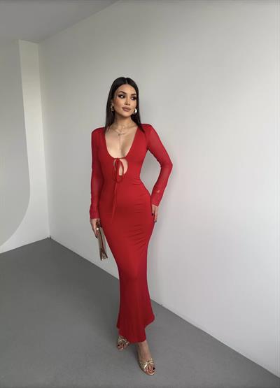 Jessie Premium Uzun Elbise