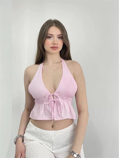 Keten Bağlamalı Crop