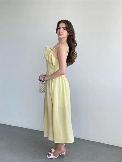 Keten Korseli Elbise