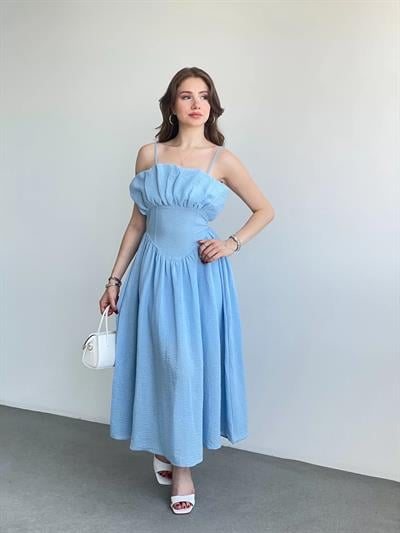 Keten Korseli Elbise