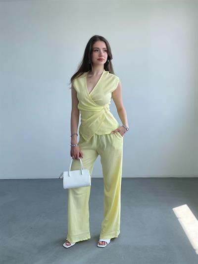 Kruvaze Tokalı Bürümcük Takım