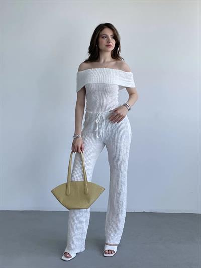 Madonna Gofre Pantolon Takım