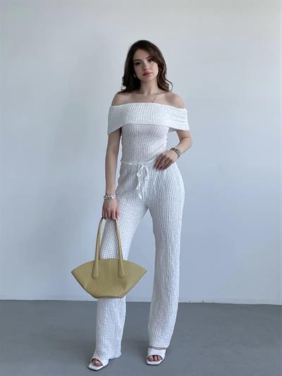 Madonna Gofre Pantolon Takım