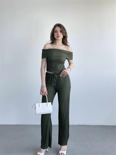 Madonna Gofre Pantolon Takım
