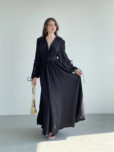 Müslin Kumaş Helen Elbise