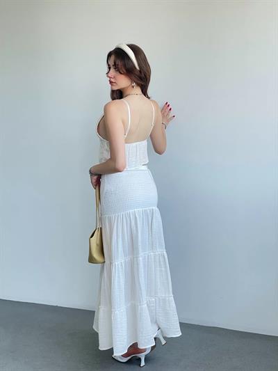 Müslin Yırtmaçlı Takım