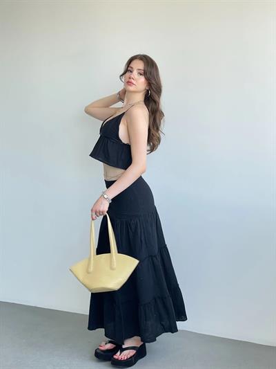 Müslin Yırtmaçlı Takım