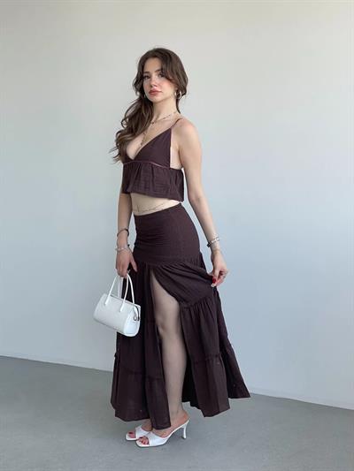 Müslin Yırtmaçlı Takım