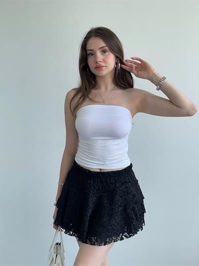 Mykonos Dantelli Kat Etek