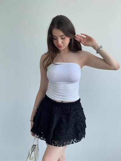 Mykonos Dantelli Kat Etek