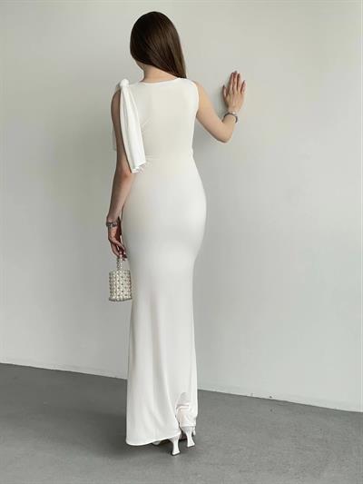 Omuz Fiyonk Premium Elbise