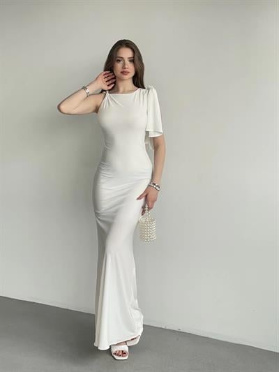 Omuz Fiyonk Premium Elbise