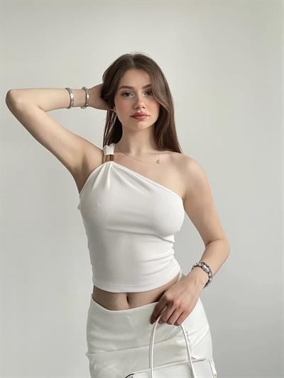 Ottoman Omuz Detaylı Crop