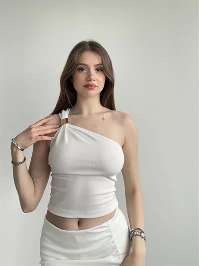 Ottoman Omuz Detaylı Crop