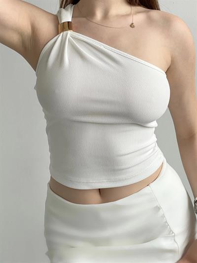 Ottoman Omuz Detaylı Crop