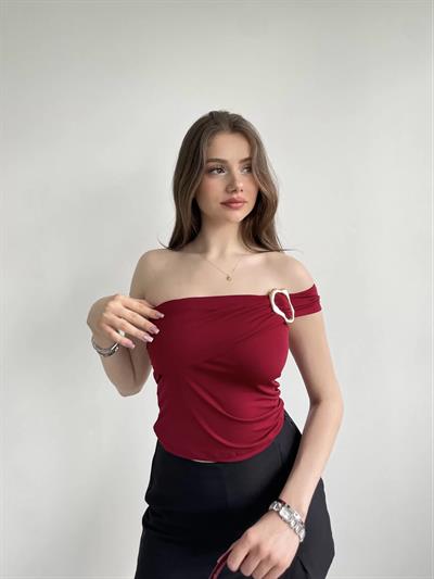 Sandy Omuz Detay Bluz