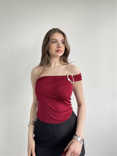 Sandy Omuz Detay Bluz