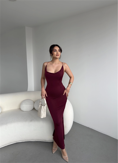 Sırt Çapraz Sandy Elbise