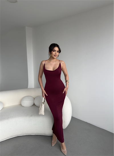 Sırt Çapraz Sandy Elbise