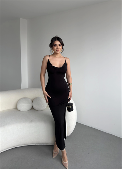 Sırt Çapraz Sandy Elbise