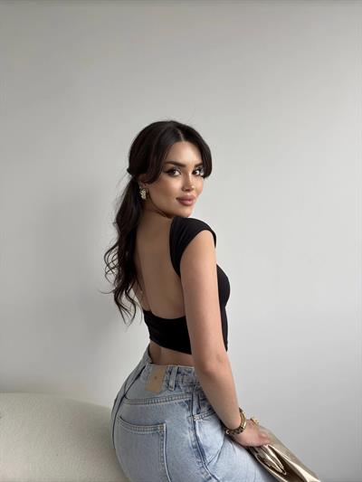 Sırt Dekolteli Monia Crop