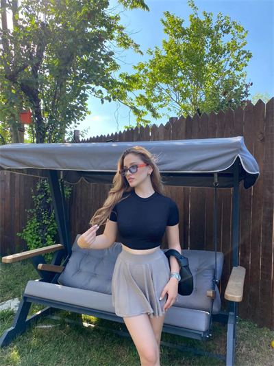 Şortlu Sandy Poliamid Etek