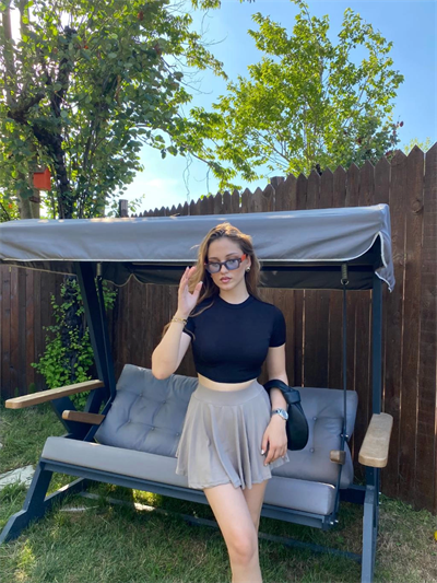 Şortlu Sandy Poliamid Etek