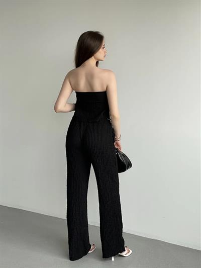 Straplez Büzgü Gofre Takım