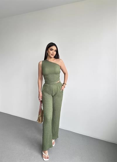 Tek Omuz Gofre Takım