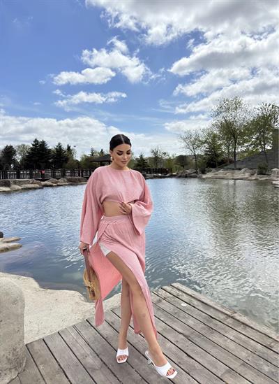 Tiril Gofre Oversize Takım