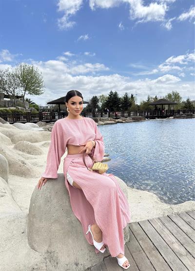 Tiril Gofre Oversize Takım