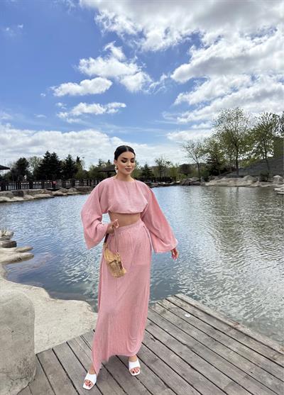 Tiril Gofre Oversize Takım