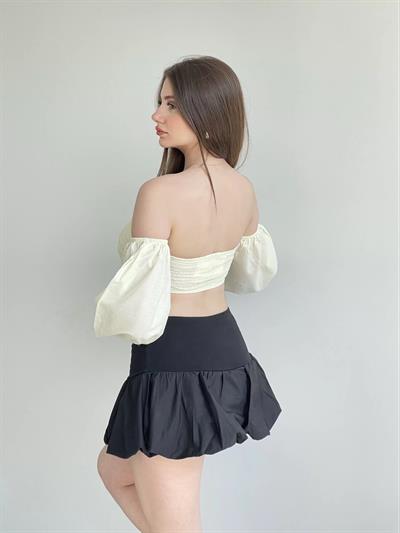 Tokalı Keten Büstiyer