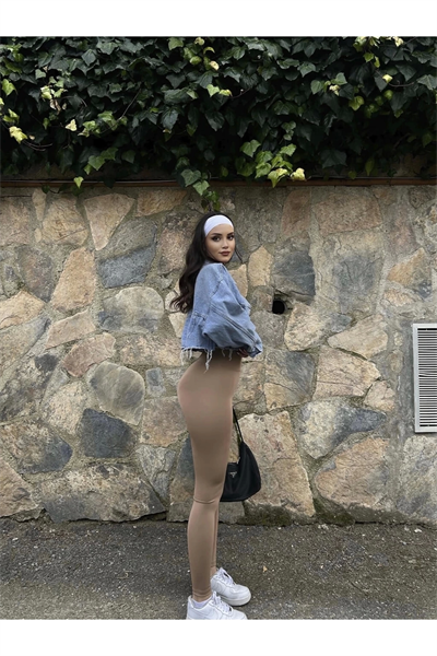 Toparlayıcı Yüksel Bel Dalgıç Tayt