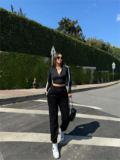 Üç İplik Şardonlu Basic Eşofman