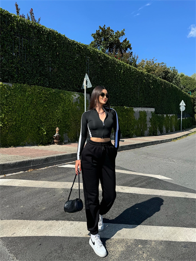 Üç İplik Şardonlu Basic Eşofman