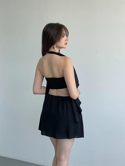 Üçlü Şifon Etek Takım