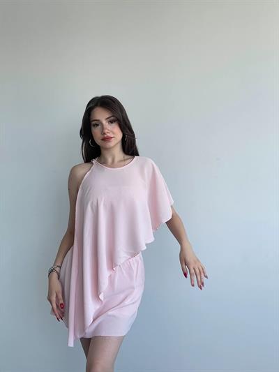 Üçlü Şifon Etek Takım