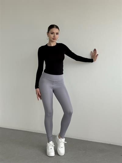 Basic Yüksek Bel Tayt 