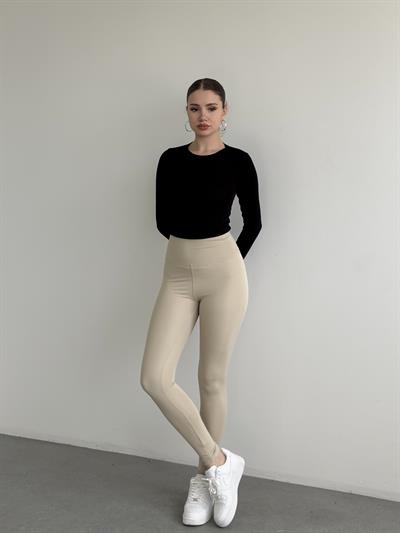 Basic Yüksek Bel Tayt 