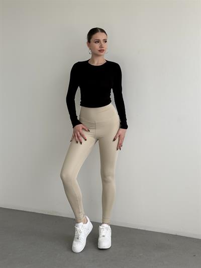 Basic Yüksek Bel Tayt 